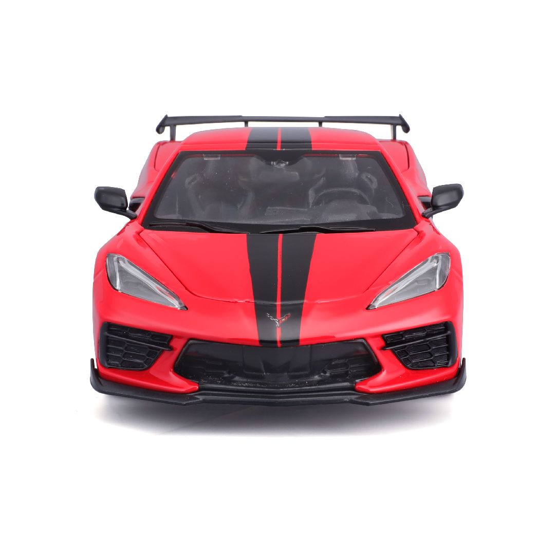Maisto 1/24 SE 2020 Corvette Stingray Coupe High wing - Red