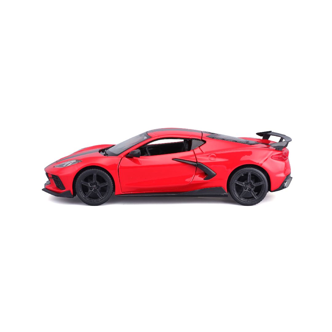Maisto 1/24 SE 2020 Corvette Stingray Coupe High wing - Red