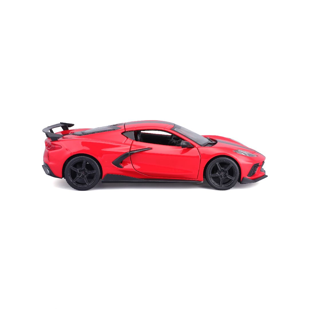 Maisto 1/24 SE 2020 Corvette Stingray Coupe High wing - Red