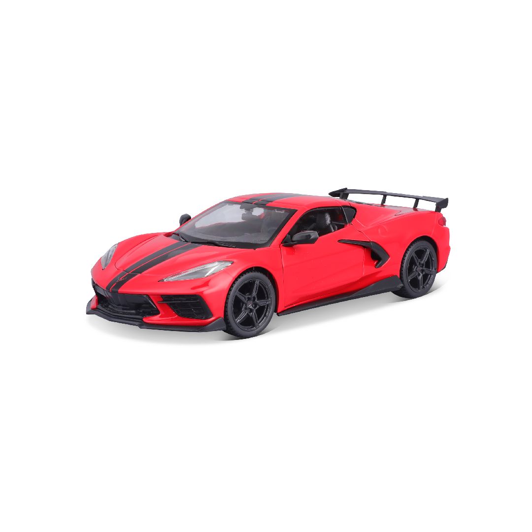 Maisto 1/24 SE 2020 Corvette Stingray Coupe High wing - Red
