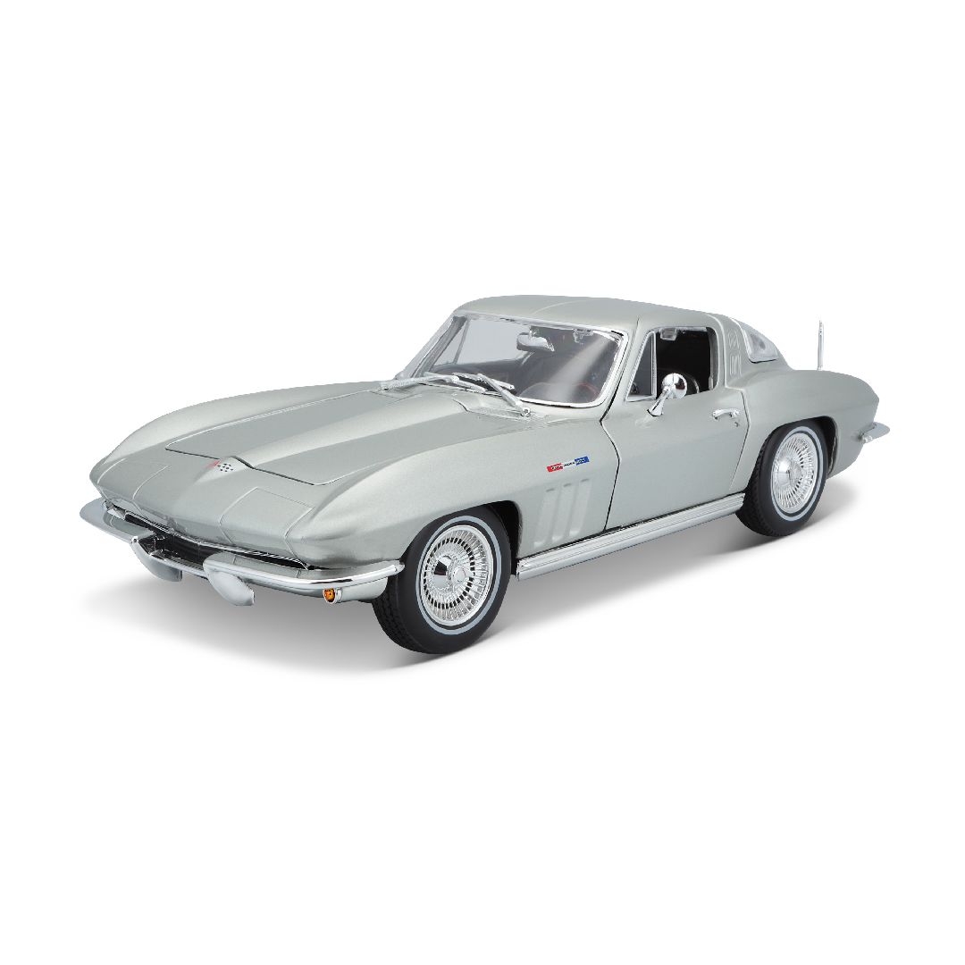 Maisto 1/18 SE 1965 Chevrolet Corvette - Silver