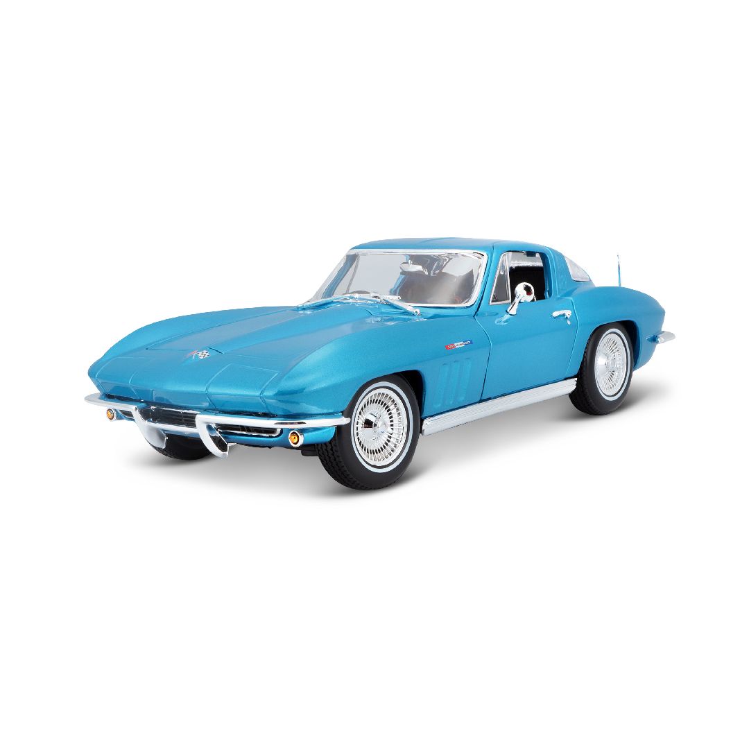 Maisto 1/18 SE 1965 Chevrolet Corvette (Metallic Light Blue)