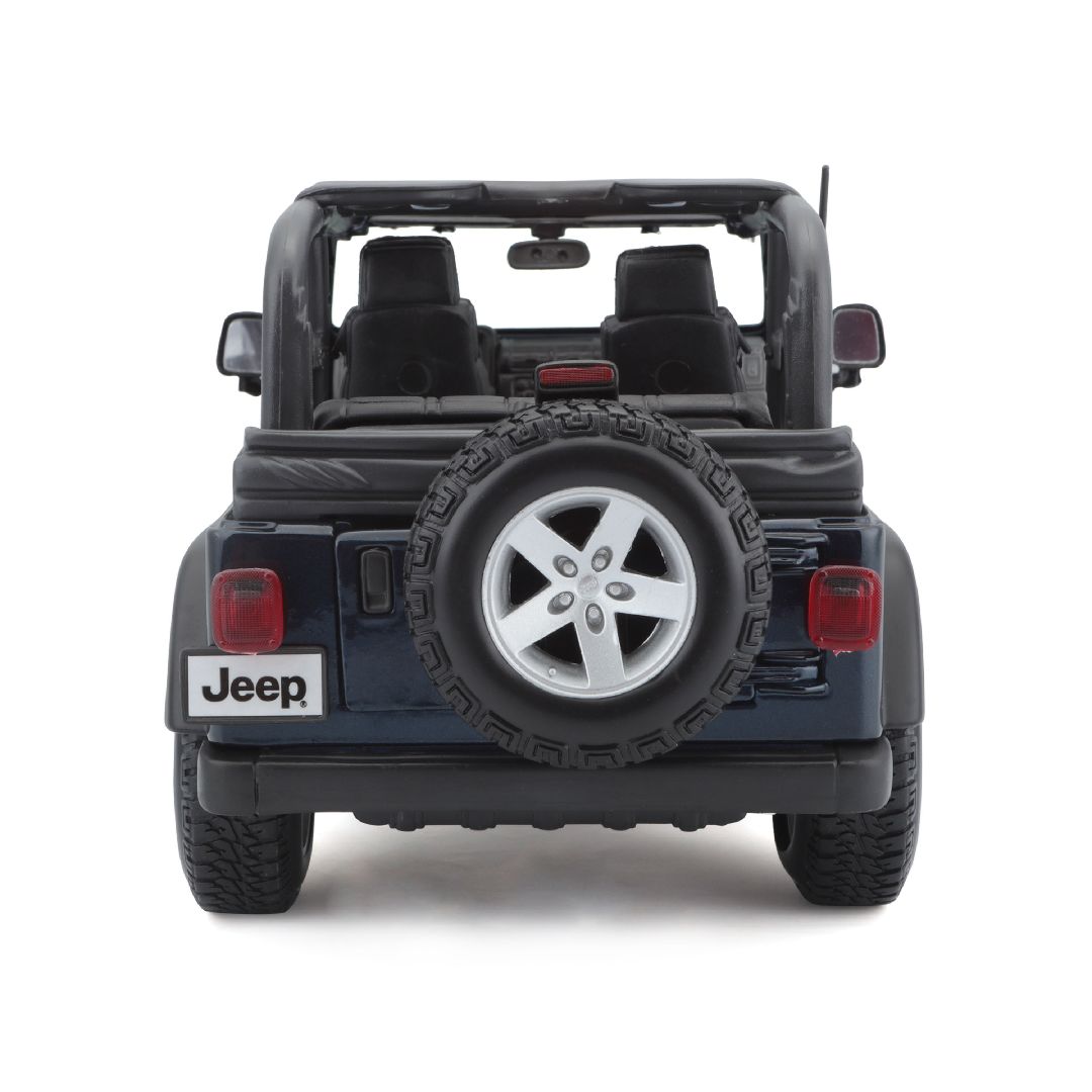 Maisto 1/18 SE Jeep Wrangler Rubicon - Metallic Blue