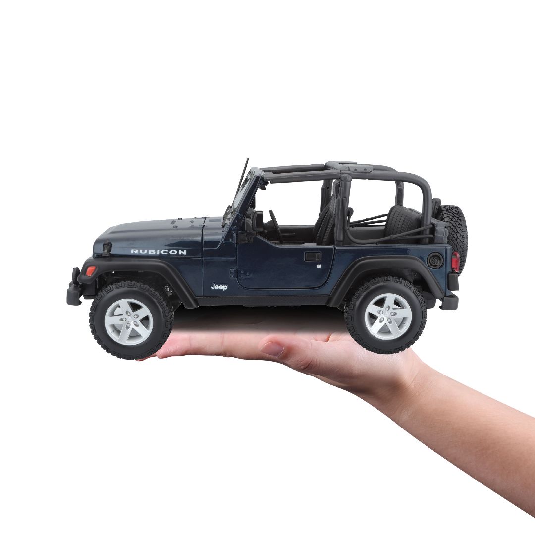 Maisto 1/18 SE Jeep Wrangler Rubicon - Metallic Blue