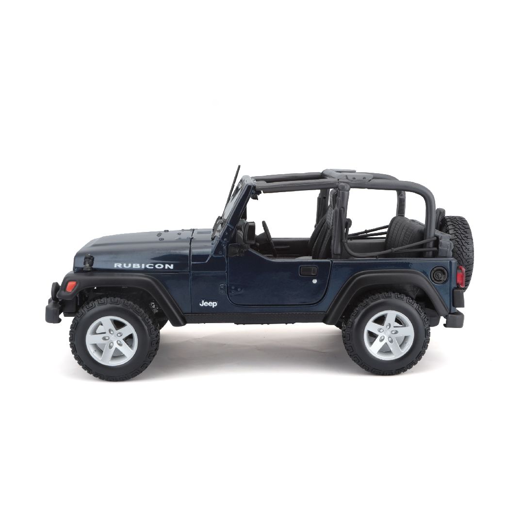 Maisto 1/18 SE Jeep Wrangler Rubicon - Metallic Blue