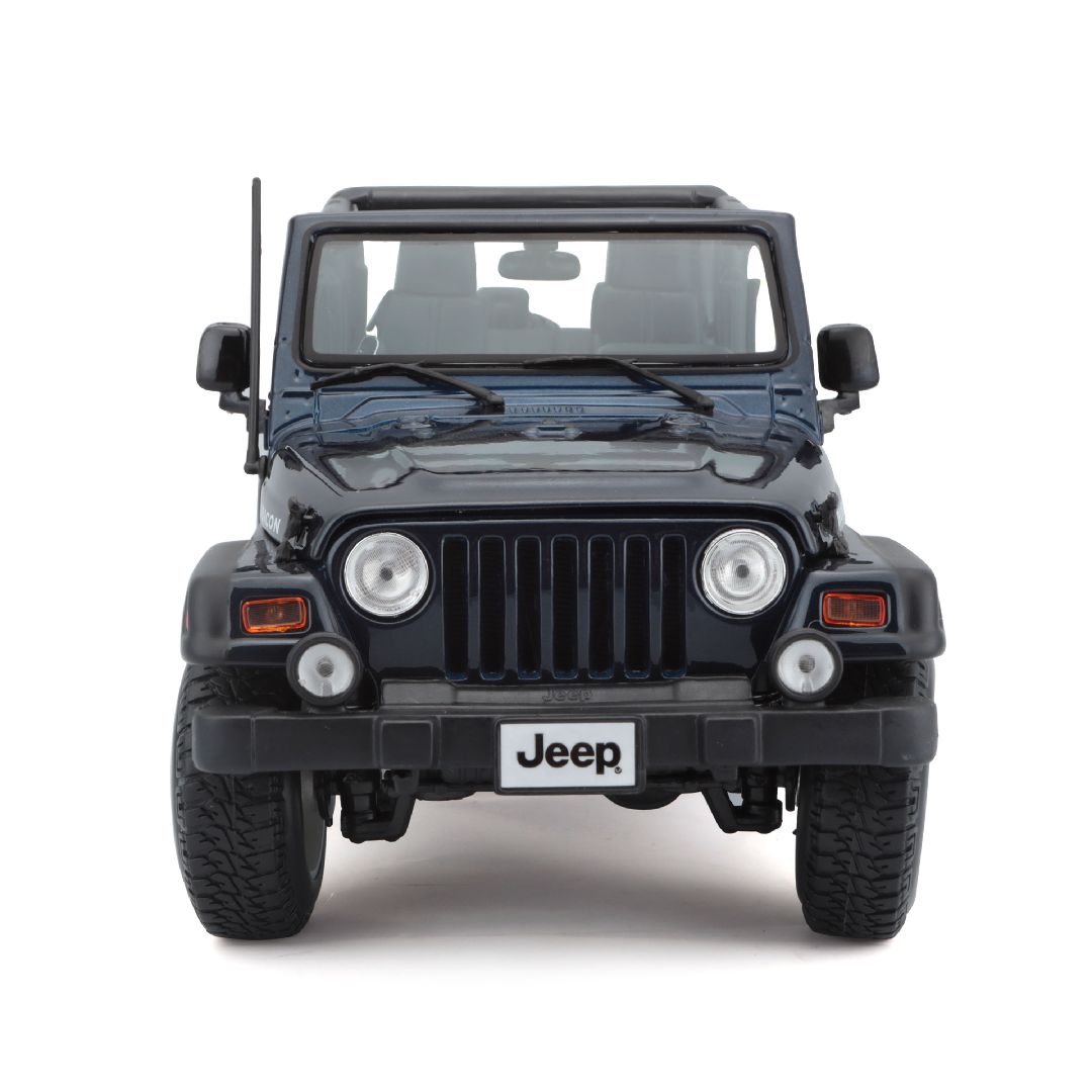 Maisto 1/18 SE Jeep Wrangler Rubicon - Metallic Blue