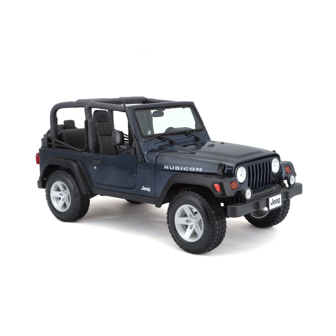 Maisto 1/18 SE Jeep Wrangler Rubicon - Metallic Blue