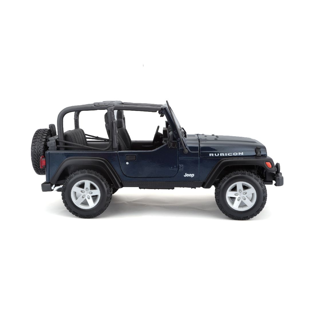 Maisto 1/18 SE Jeep Wrangler Rubicon - Metallic Blue
