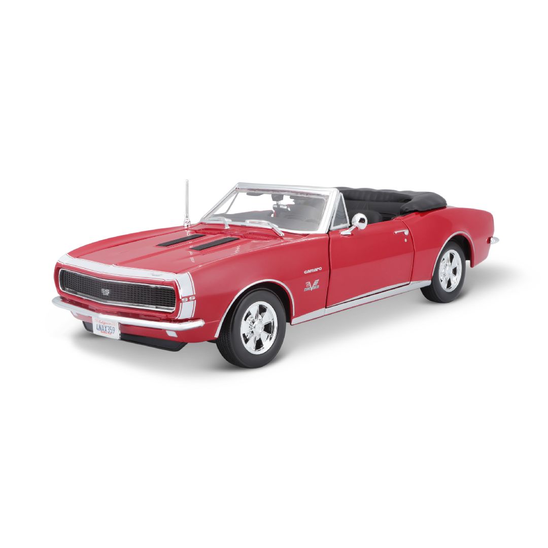 Maisto 1/18 SE 1967 Chevrolet Camaro SS 396 Convertable - Red