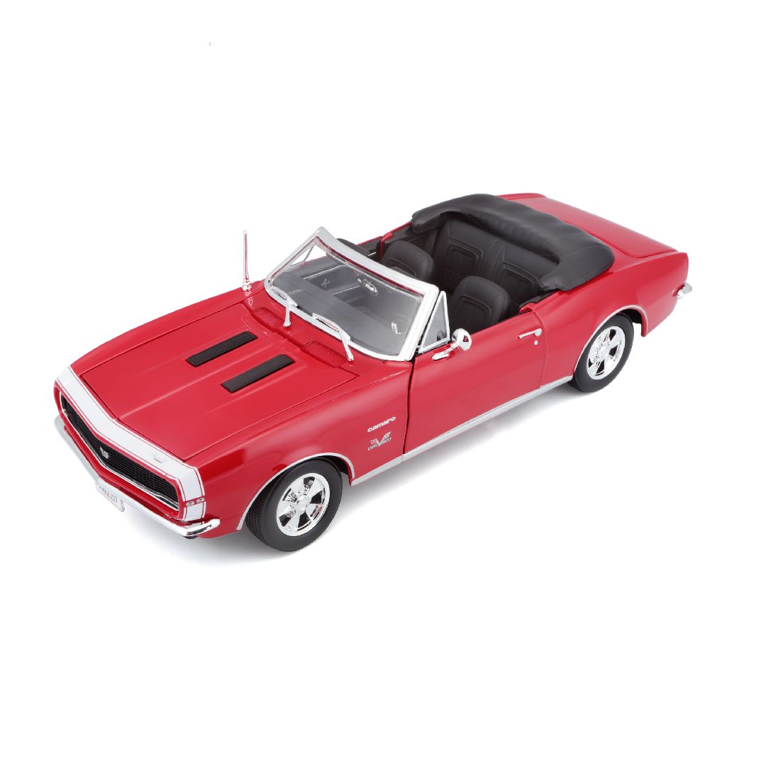 Maisto 1/18 SE 1967 Chevrolet Camaro SS 396 Convertable - Red