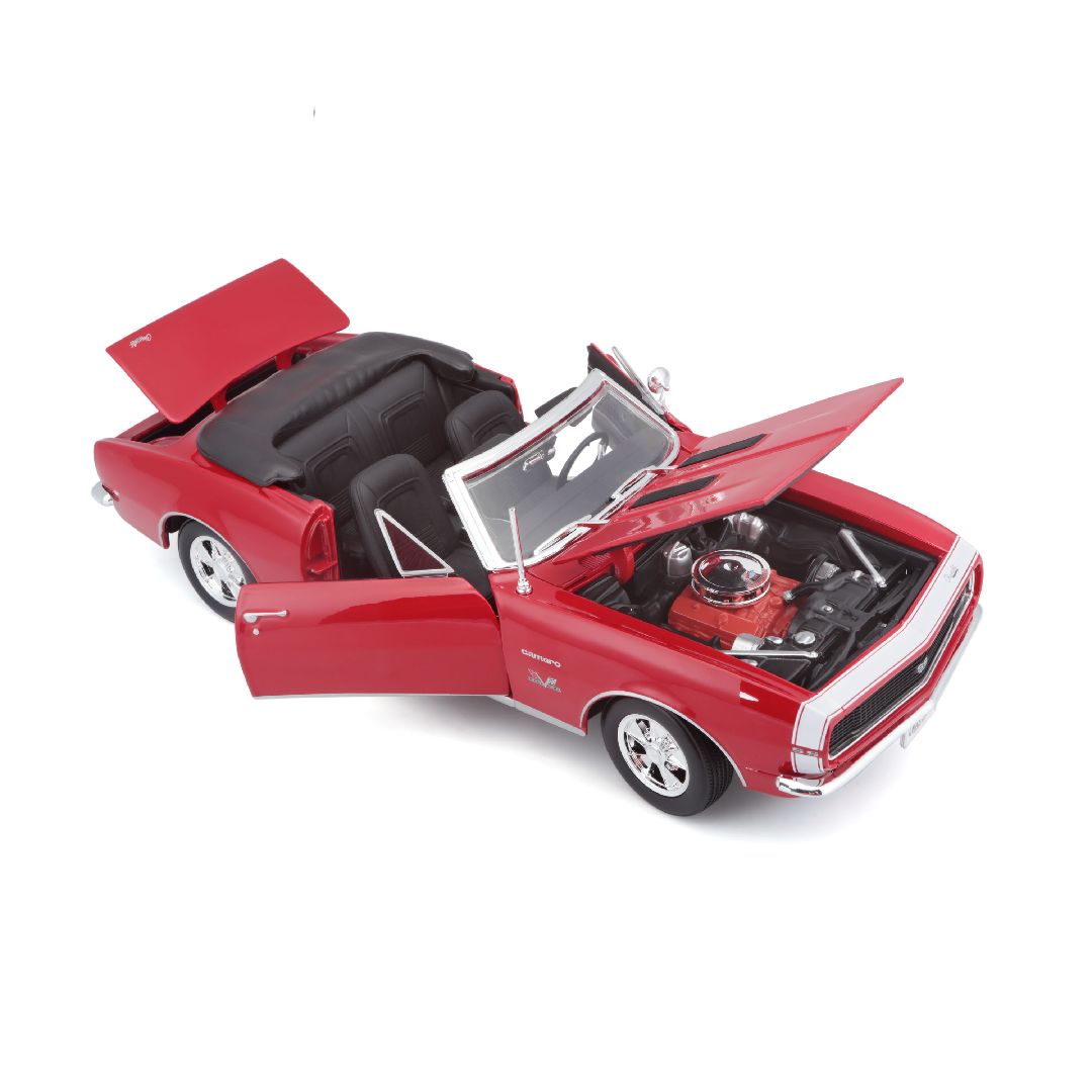 Maisto 1/18 SE 1967 Chevrolet Camaro SS 396 Convertable - Red