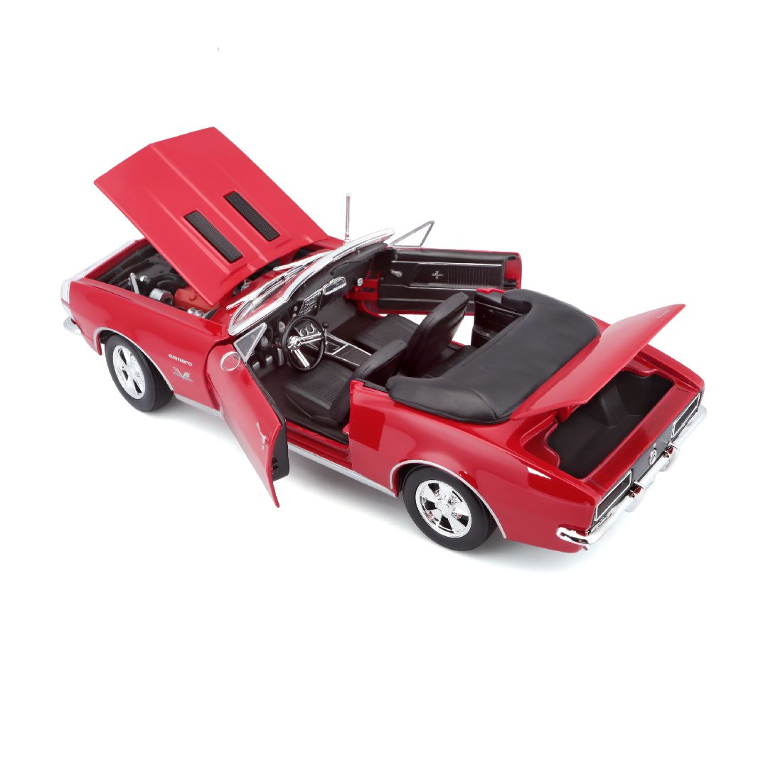 Maisto 1/18 SE 1967 Chevrolet Camaro SS 396 Convertable - Red