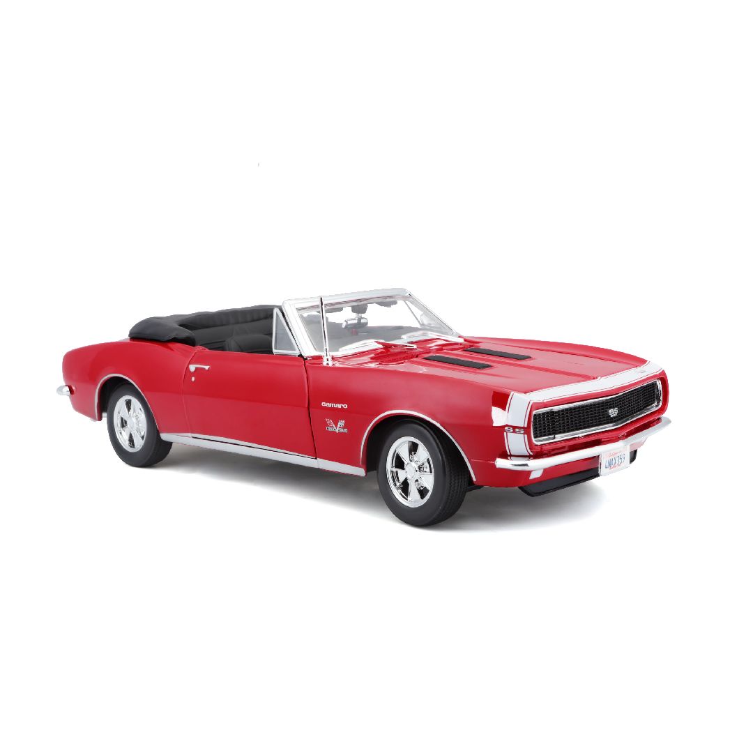 Maisto 1/18 SE 1967 Chevrolet Camaro SS 396 Convertable - Red