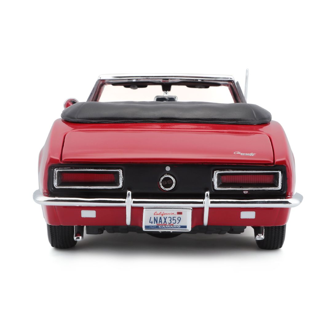Maisto 1/18 SE 1967 Chevrolet Camaro SS 396 Convertable - Red