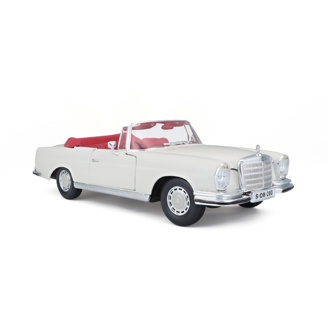 Maisto 1/18 SE 1967 Mercedes-Benz 280SE Cabrio - Cream