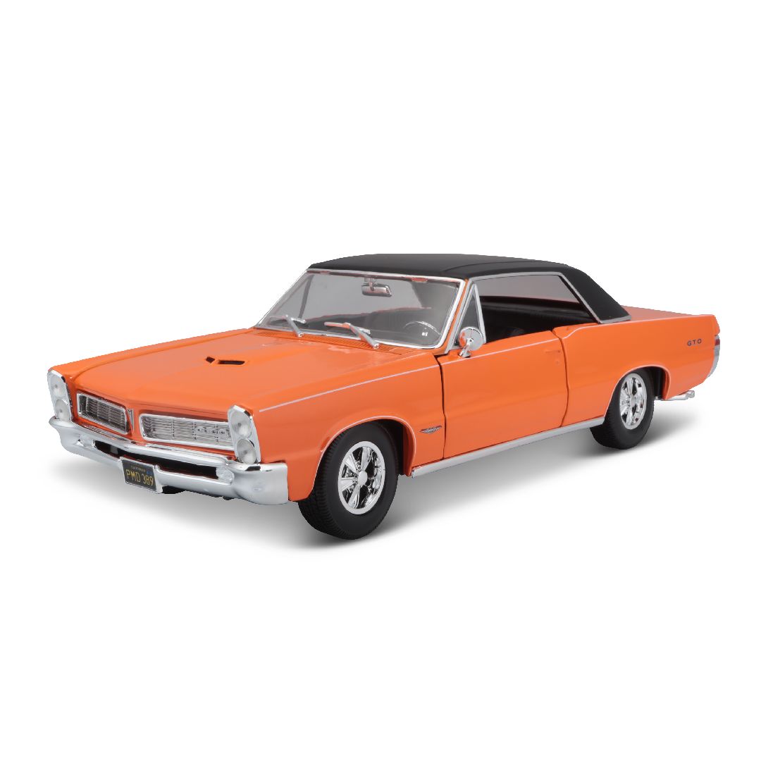 Maisto 1/18 SE 1965 Pontiac GTO (Hurst Edition) - Orange