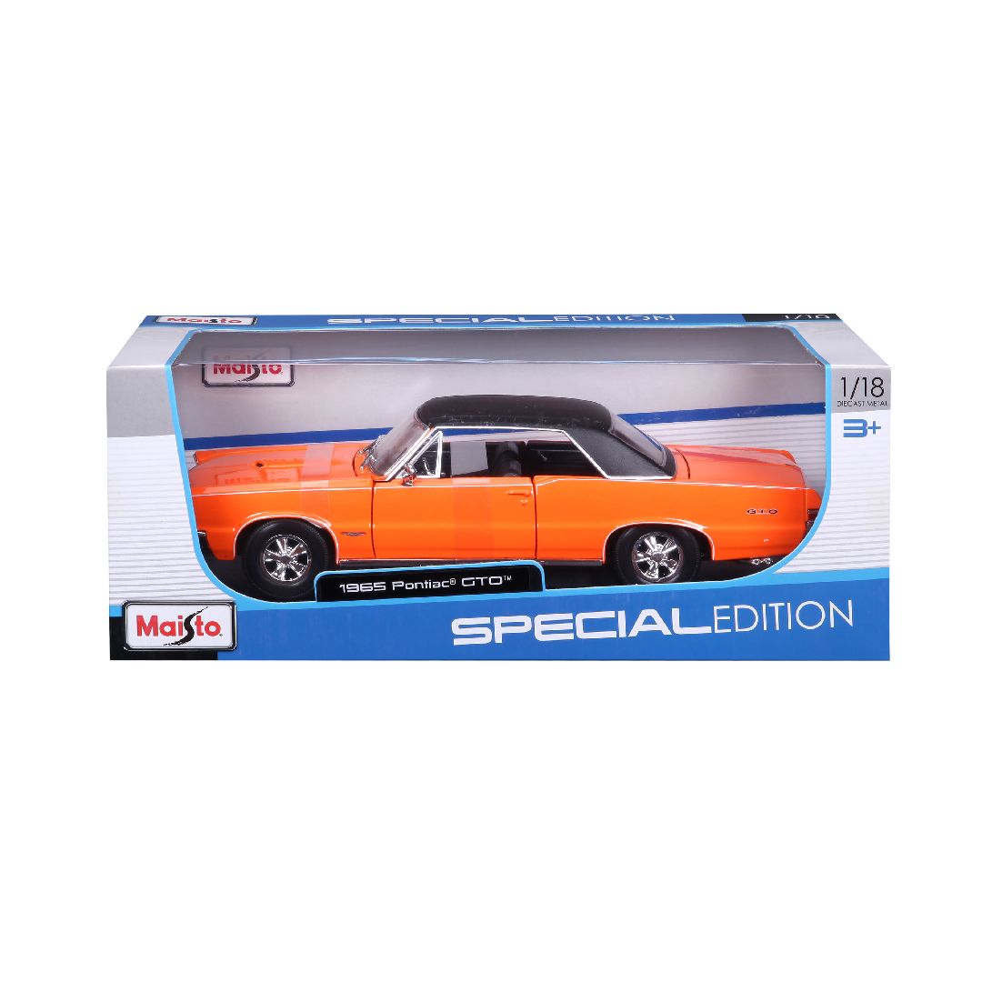 Maisto 1/18 SE 1965 Pontiac GTO (Hurst Edition) - Orange