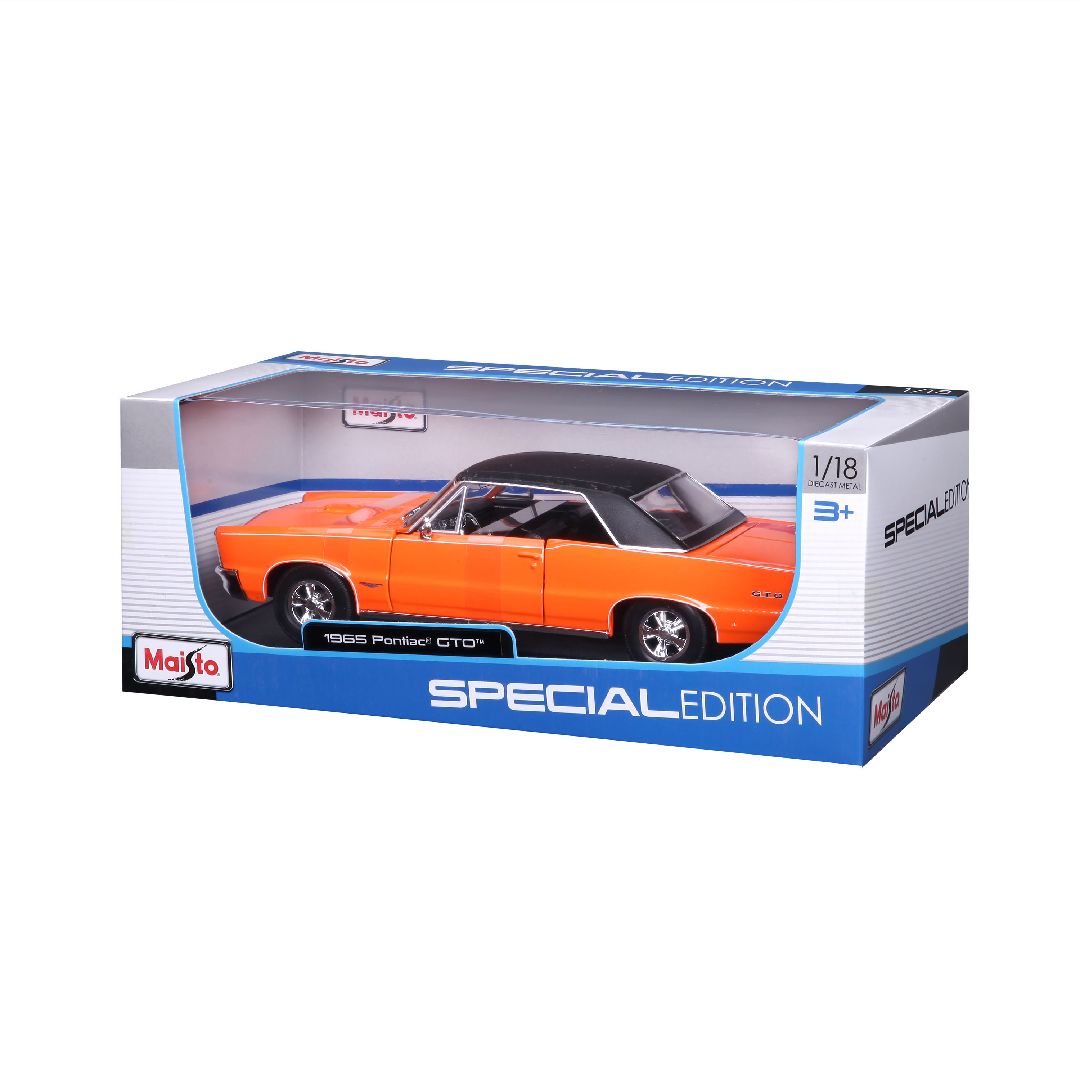 Maisto 1/18 SE 1965 Pontiac GTO (Hurst Edition) - Orange