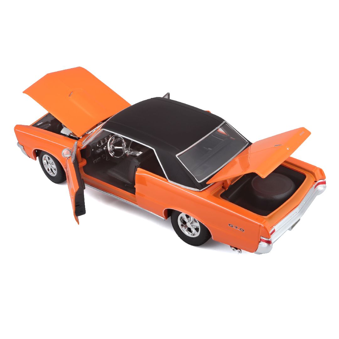 Maisto 1/18 SE 1965 Pontiac GTO (Hurst Edition) - Orange