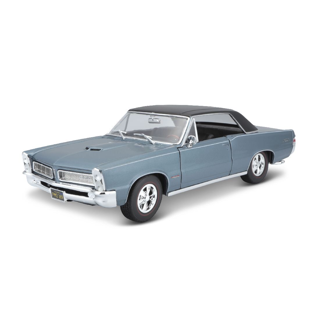 Maisto 1/18 SE 1965 Pontiac GTO (Hurst Edition) (Metallic Blue)