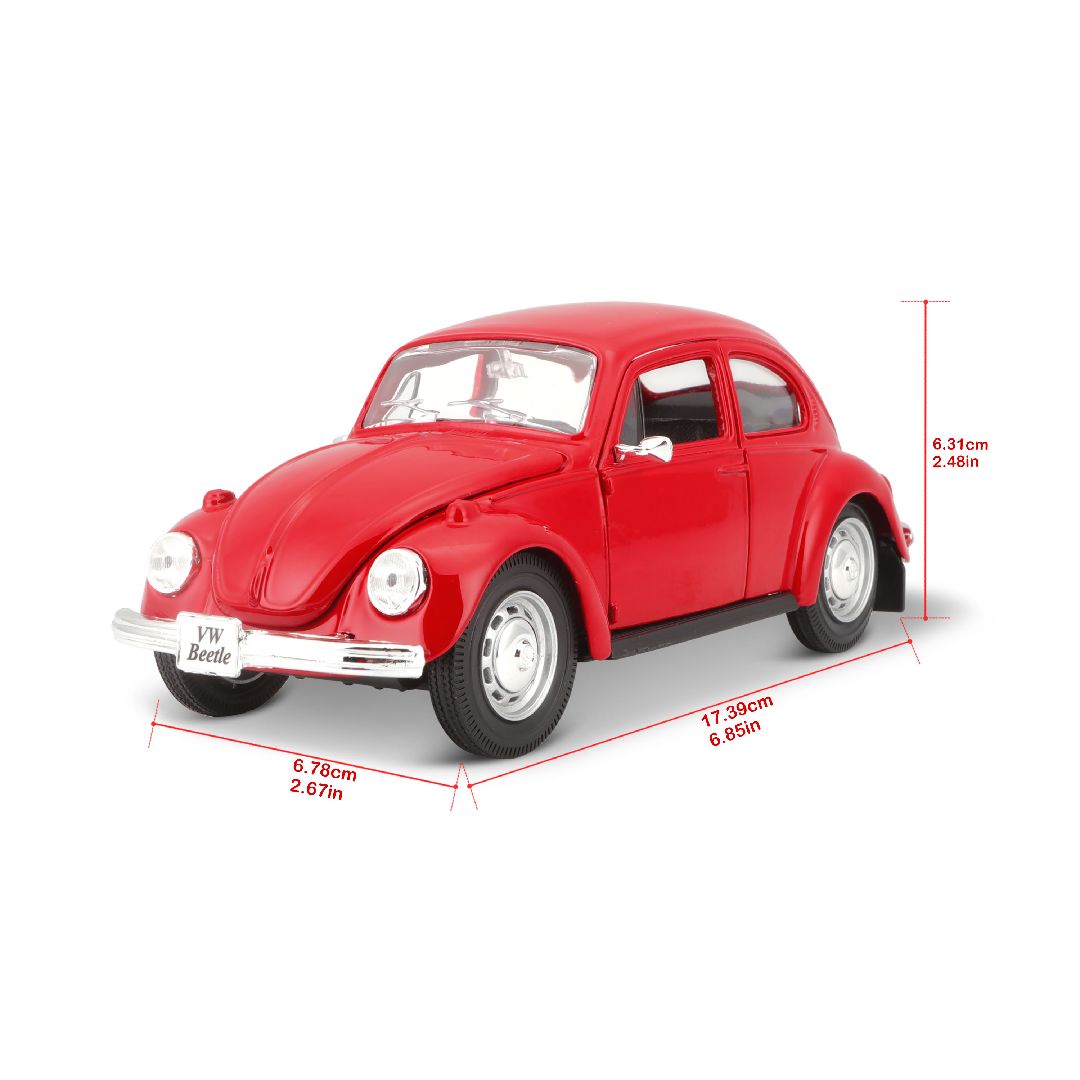 Maisto 1/24 SE Volkswagen Beetle - Red