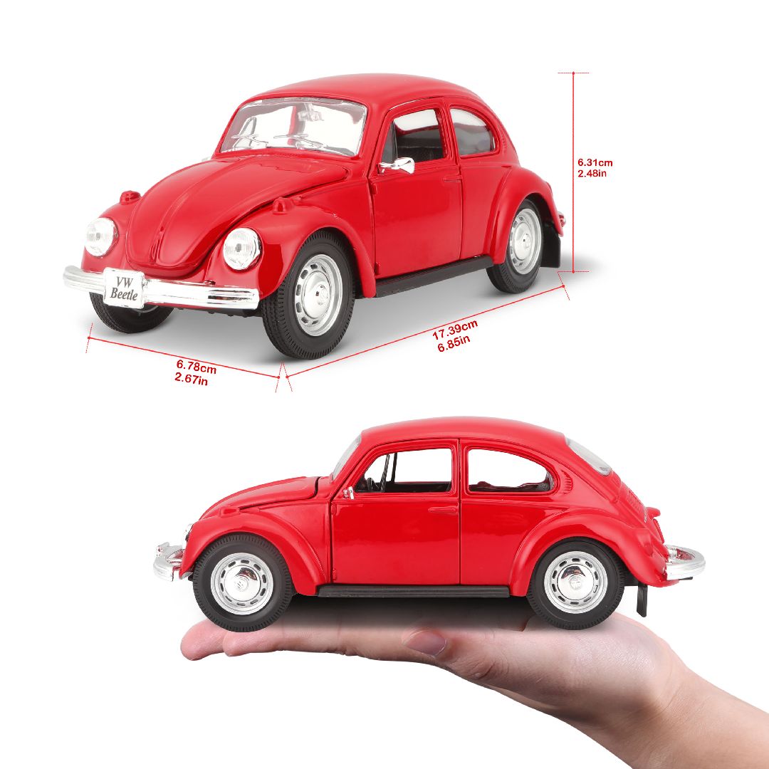 Maisto 1/24 SE Volkswagen Beetle - Red