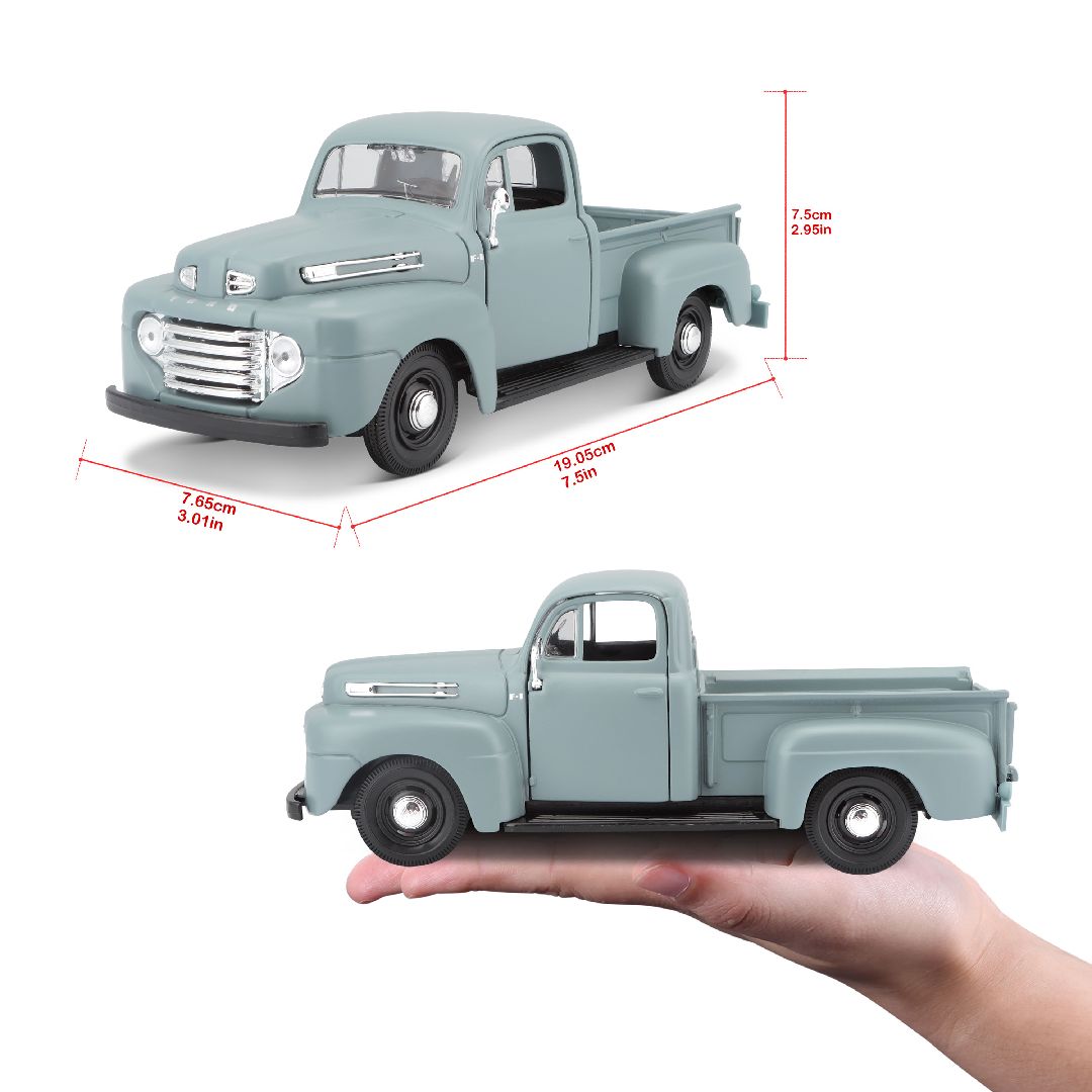 Maisto 1/25 SE 1948 Ford F-1 Pickup - Grey Blue