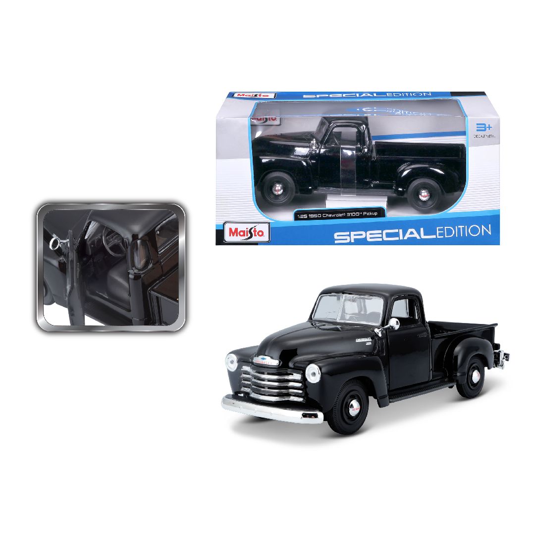 Maisto 1/25 SE 1950 Chevrolet 3100 Pickup - Black
