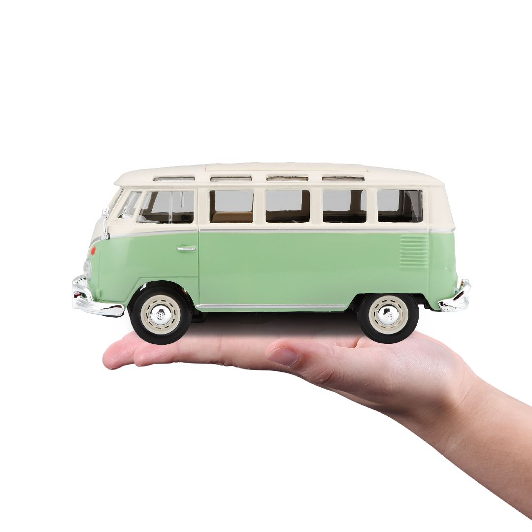 Maisto 1/25 SE Volkswagen Van "Samba" - Green/Cream