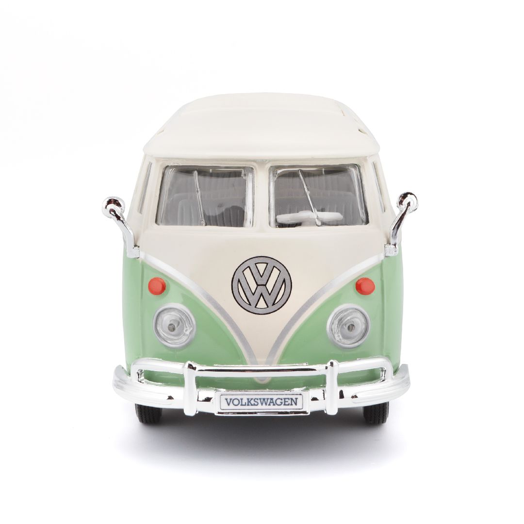 Maisto 1/25 SE Volkswagen Van "Samba" - Green/Cream