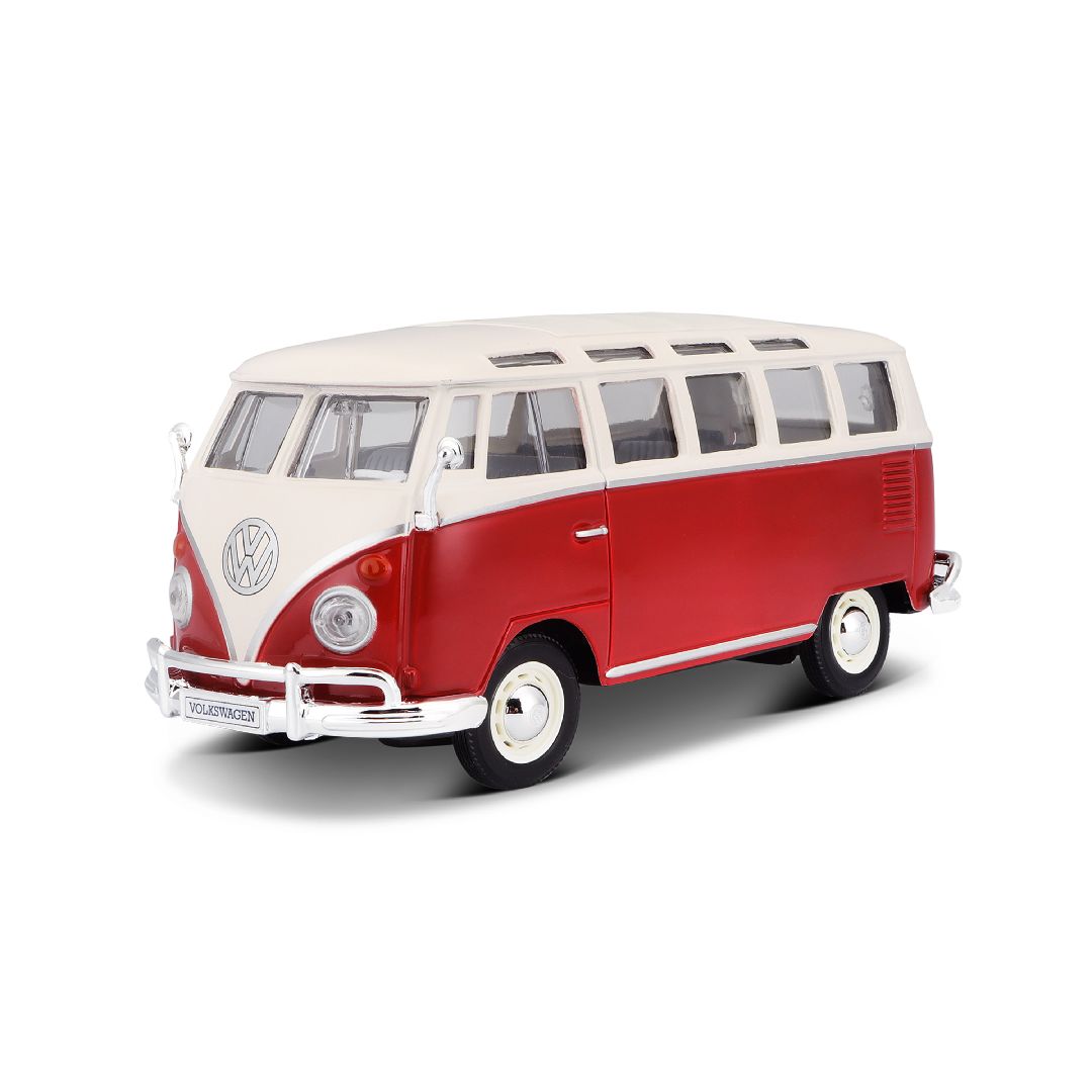 Maisto 1/25 SE Volkswagen Van "Samba" (White/Red)