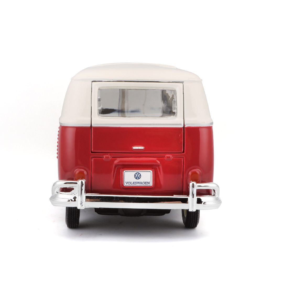 Maisto 1/25 SE Volkswagen Van "Samba" (White/Red)