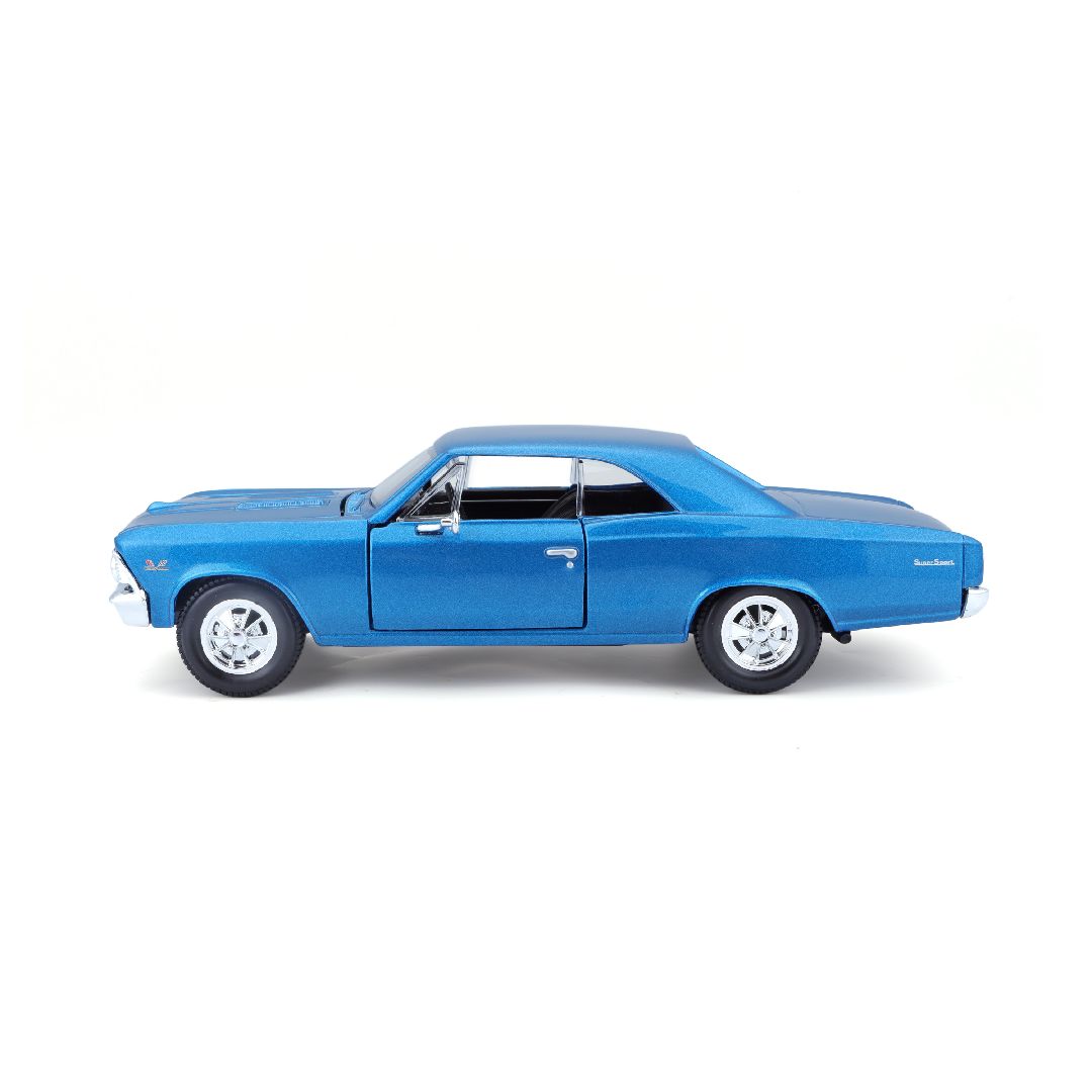 Maisto 1/24 SE 1966 Chevrolet Chevelle SS 396 (Metallic Blue)