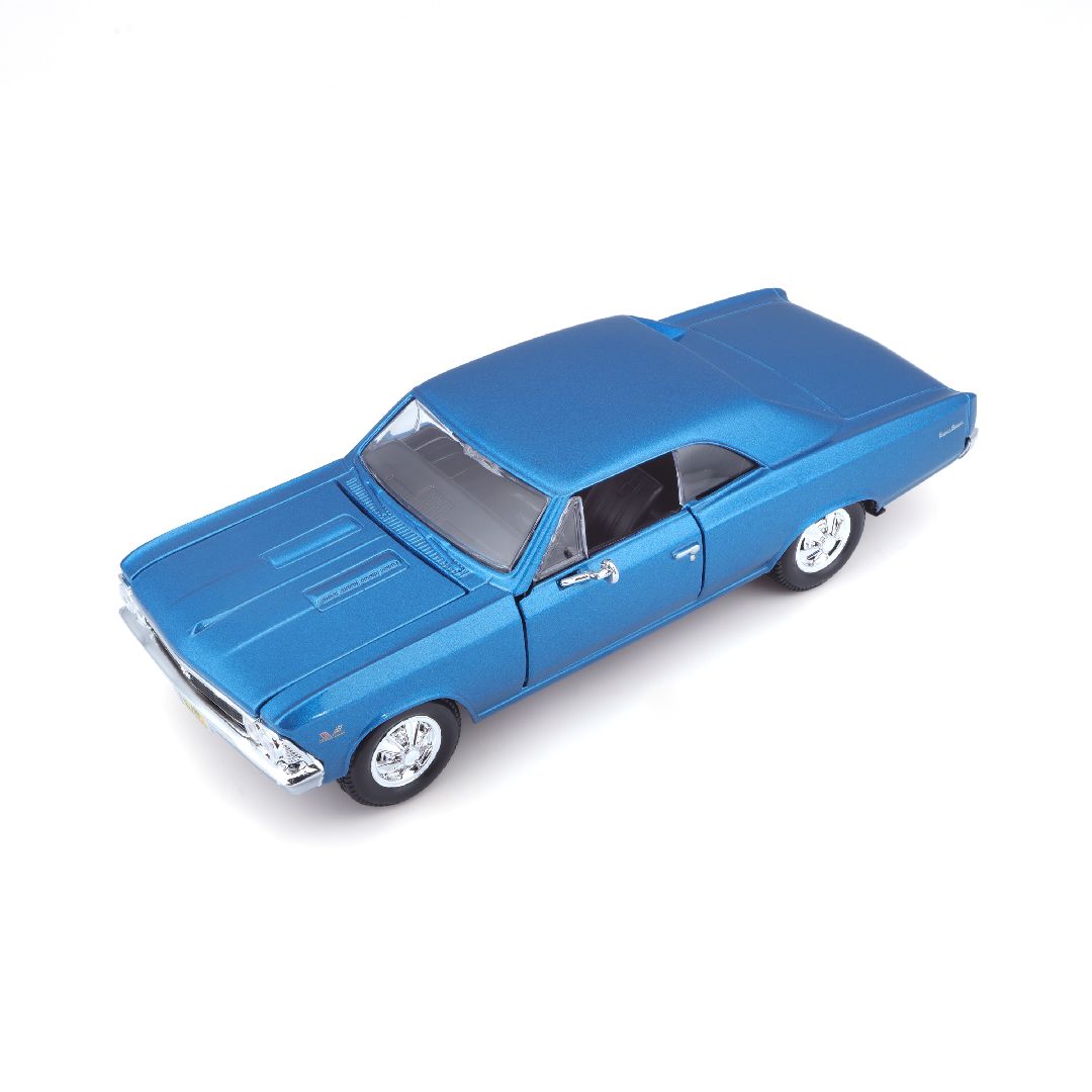 Maisto 1/24 SE 1966 Chevrolet Chevelle SS 396 (Metallic Blue)