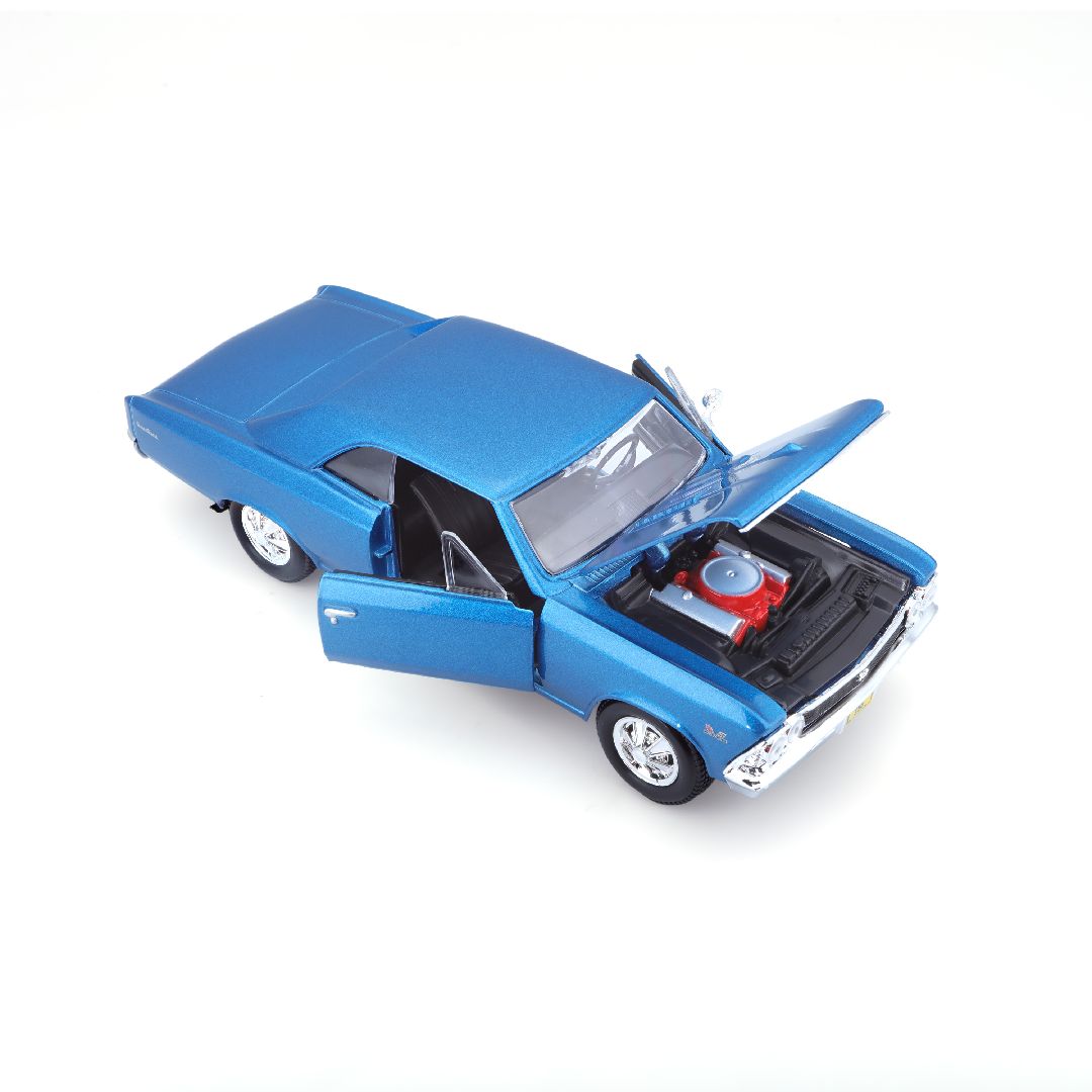 Maisto 1/24 SE 1966 Chevrolet Chevelle SS 396 (Metallic Blue)