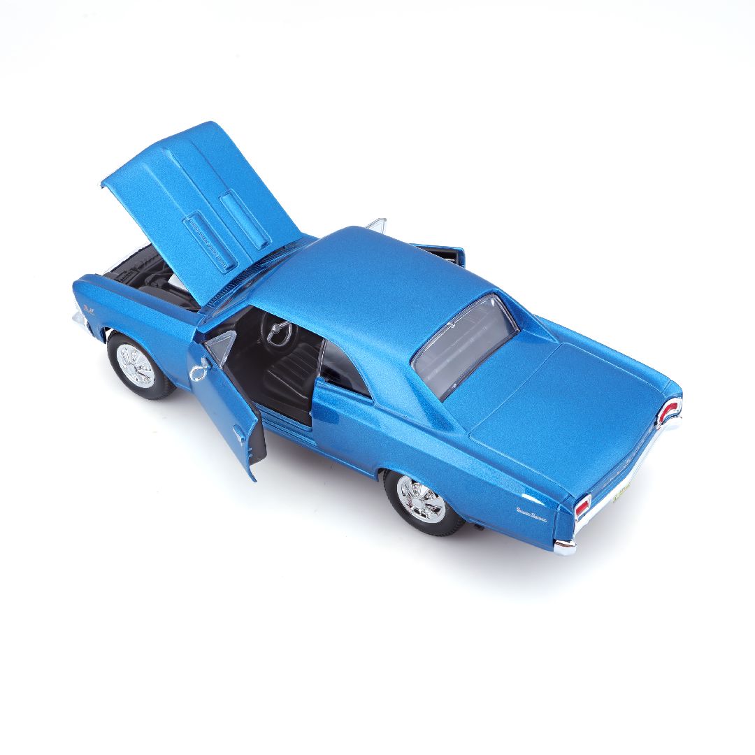 Maisto 1/24 SE 1966 Chevrolet Chevelle SS 396 (Metallic Blue)