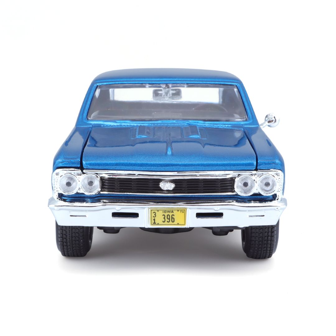 Maisto 1/24 SE 1966 Chevrolet Chevelle SS 396 (Metallic Blue)