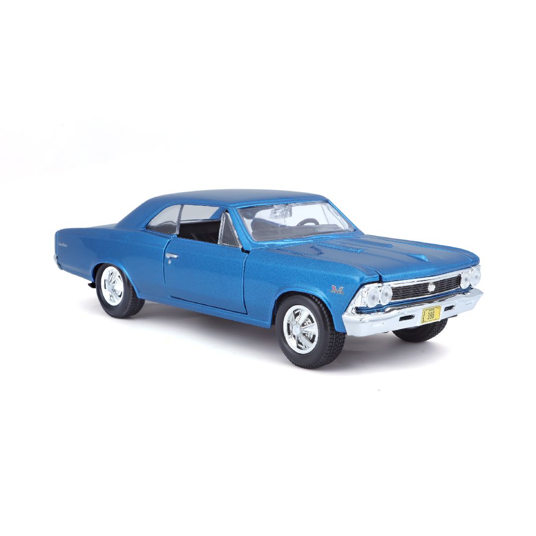 Maisto 1/24 SE 1966 Chevrolet Chevelle SS 396 (Metallic Blue)