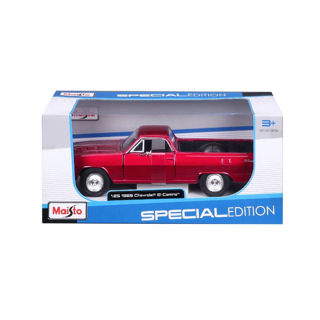 Maisto 1/25 SE 1965 Chevrolet El Camino (Metallic Red)