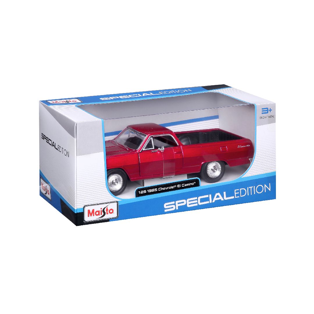 Maisto 1/25 SE 1965 Chevrolet El Camino (Metallic Red)