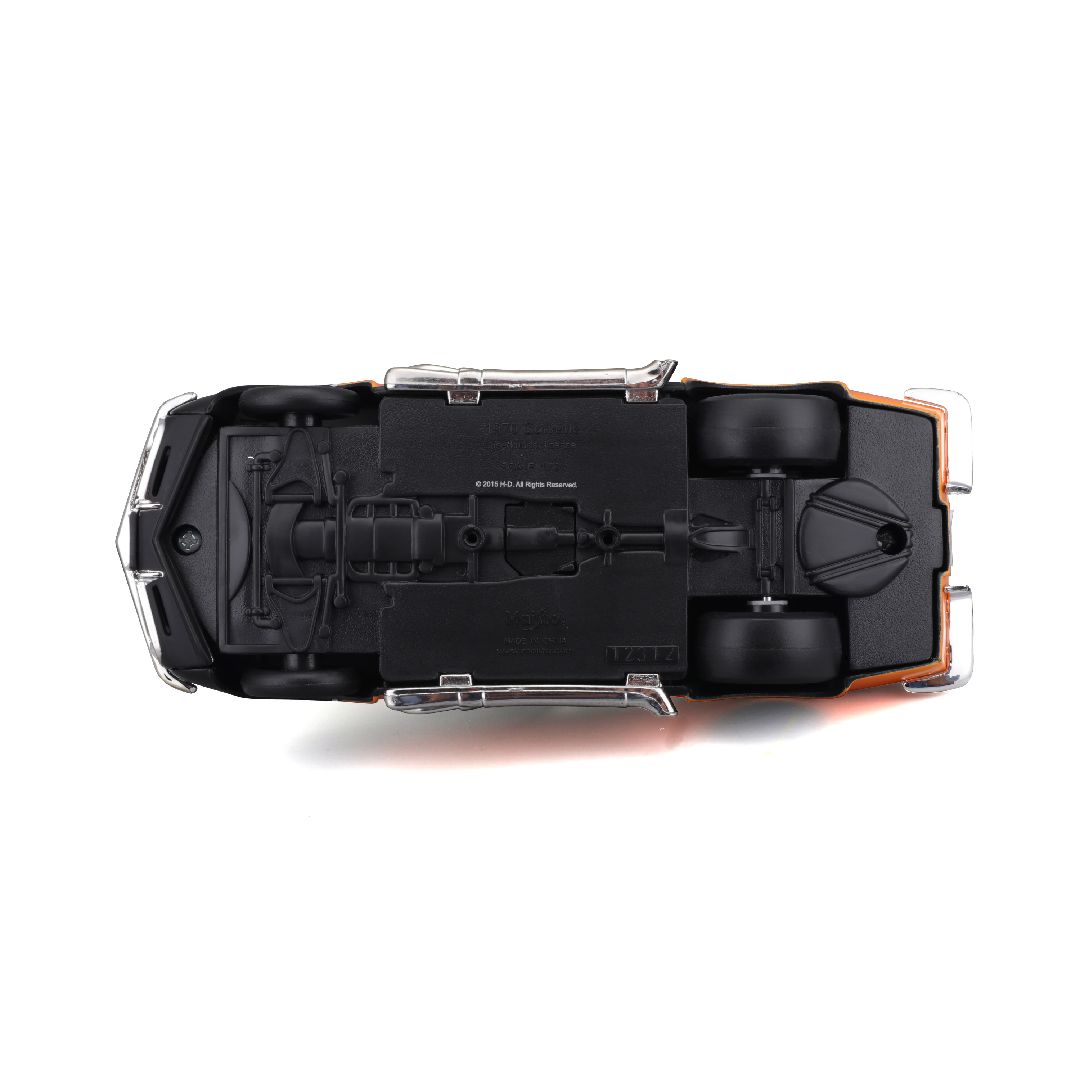Maisto 1/25 H-D Custom 1970 Chevy Corvette (Black/Orange)