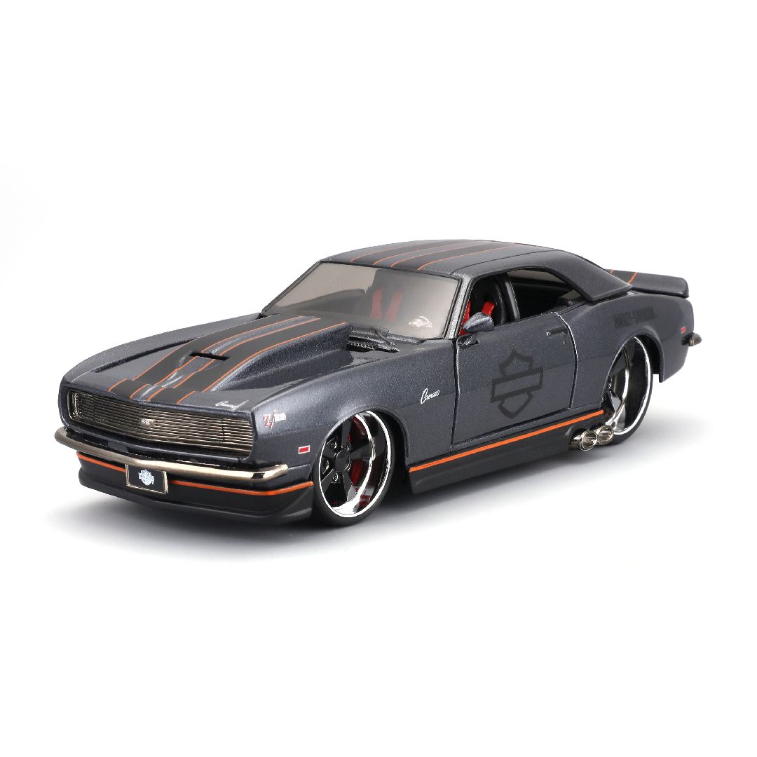 Maisto 1/24 H-D Custom 1968 Chevrolet Camaro (Met. Gray)