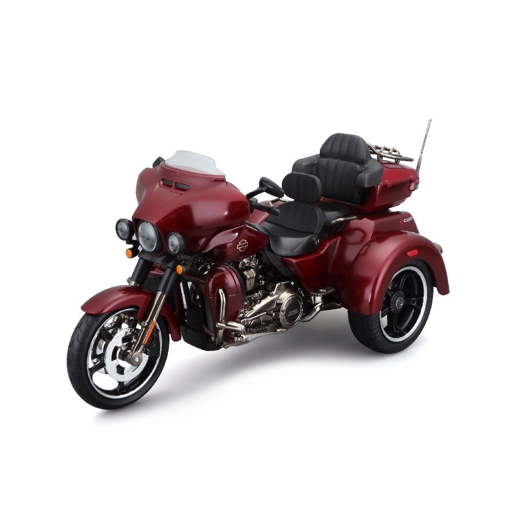 Maisto 1/12 Harley Davidson 2021 CVO Tri Glide (Burgundy)