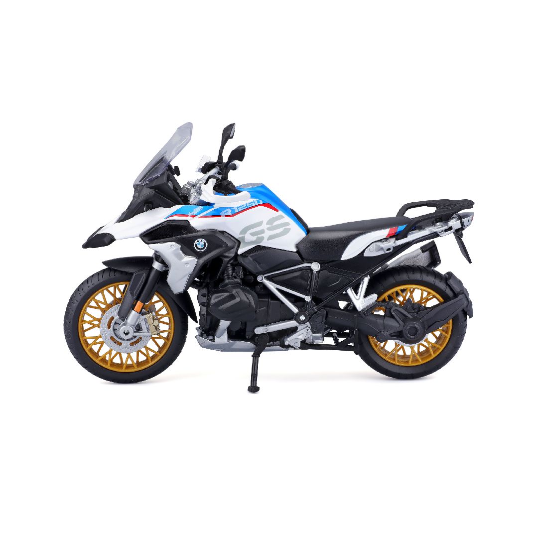 Maisto 1/12 MC SE BMW R1250 GS w/stand - White/Red/Blue