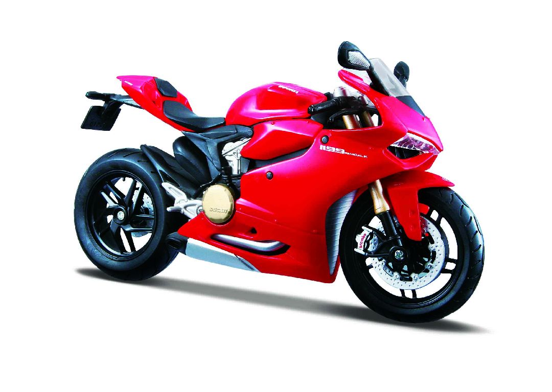 Maisto 1/12 MC SE Ducati 1199 Panigale w/stand - Red