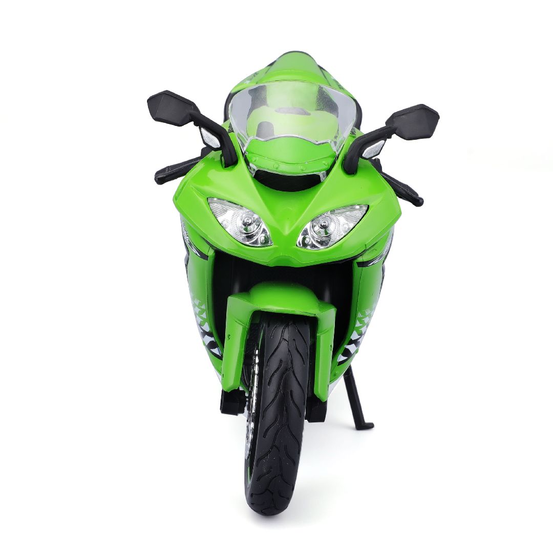 Maisto 1/12 MC SE Kawasaki Ninja ZX-10R w/stand - Green