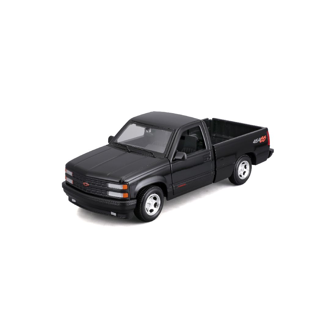 Maisto 1/24 SE 1993 Chevrolet 454 SS Pickup Truck - Black