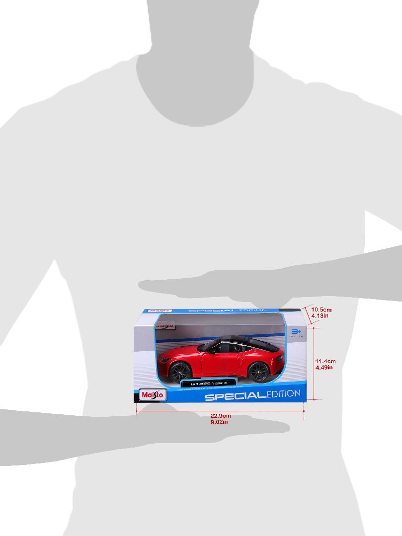 Maisto 1/24 SE 2023 Nissan Z - Red/Black