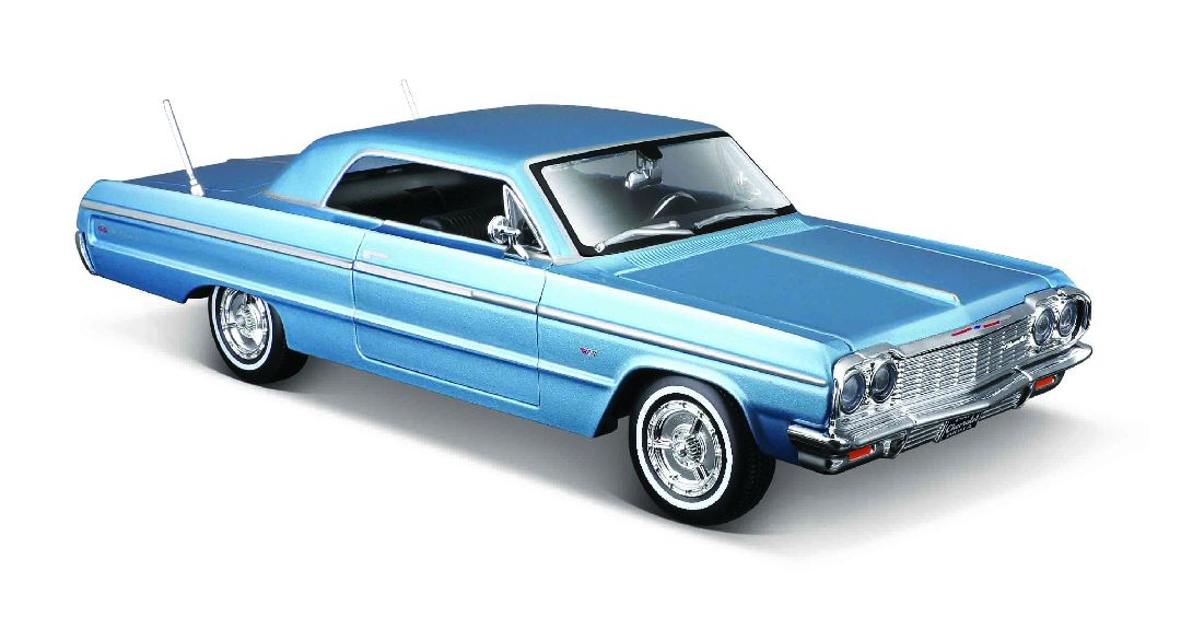 Maisto 1/24 SE 1964 Chevrolet Impala (Metallic Blue)