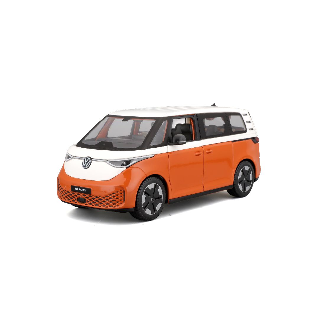 Maisto 1/24 SE VW ID. Buzz - White/ Orange